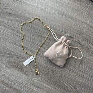 NWT Uncommon James New Chapter Gold Necklace